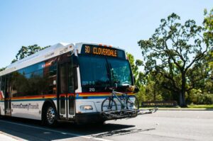 Bicycle Racks on Sonoma County Transit Buses