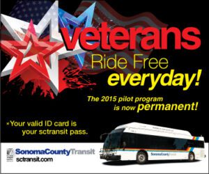 Veterans Ride Free Everyday!