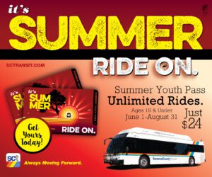 SCT's Summer Youth Pass available Now!