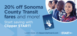 20% off Sonoma County Transit Fares